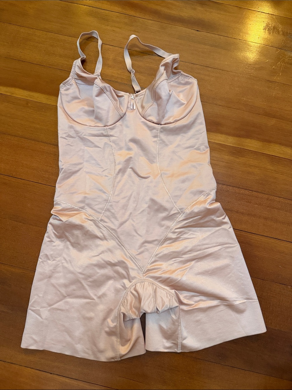 Wacoal Pale Pink Full-Body Shapewear Slip with Built-In Cups